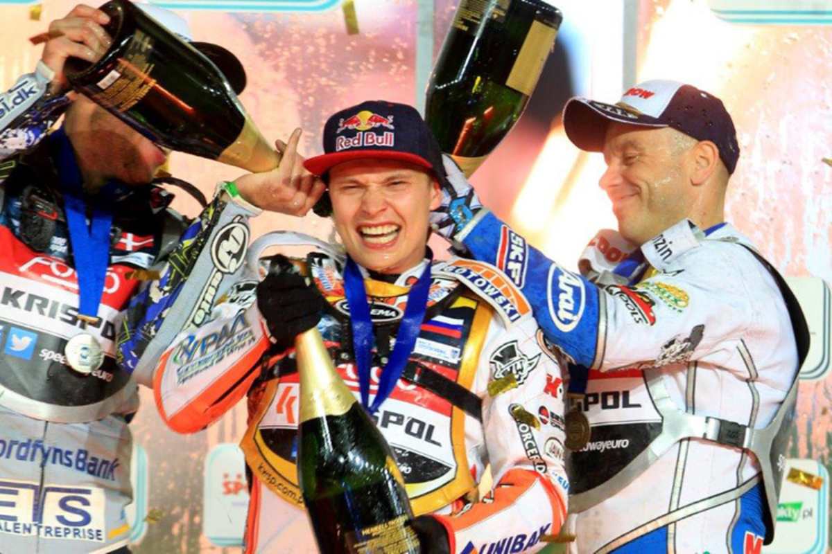 Emil Sayfutdinov (Mitte) hat keine Interesse am Grand Prix