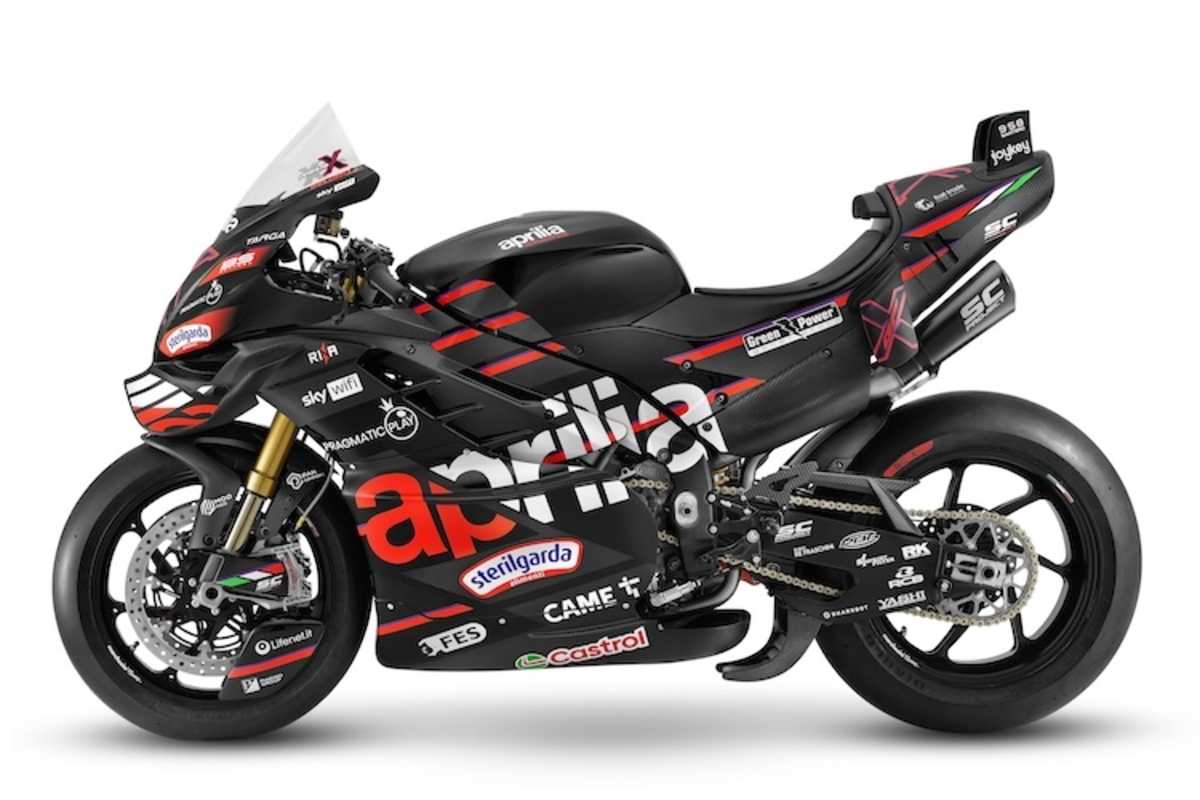 Die Aprilia RSV4 X-GP ist der MotoGP-Rakete RS-GP nachempfunden