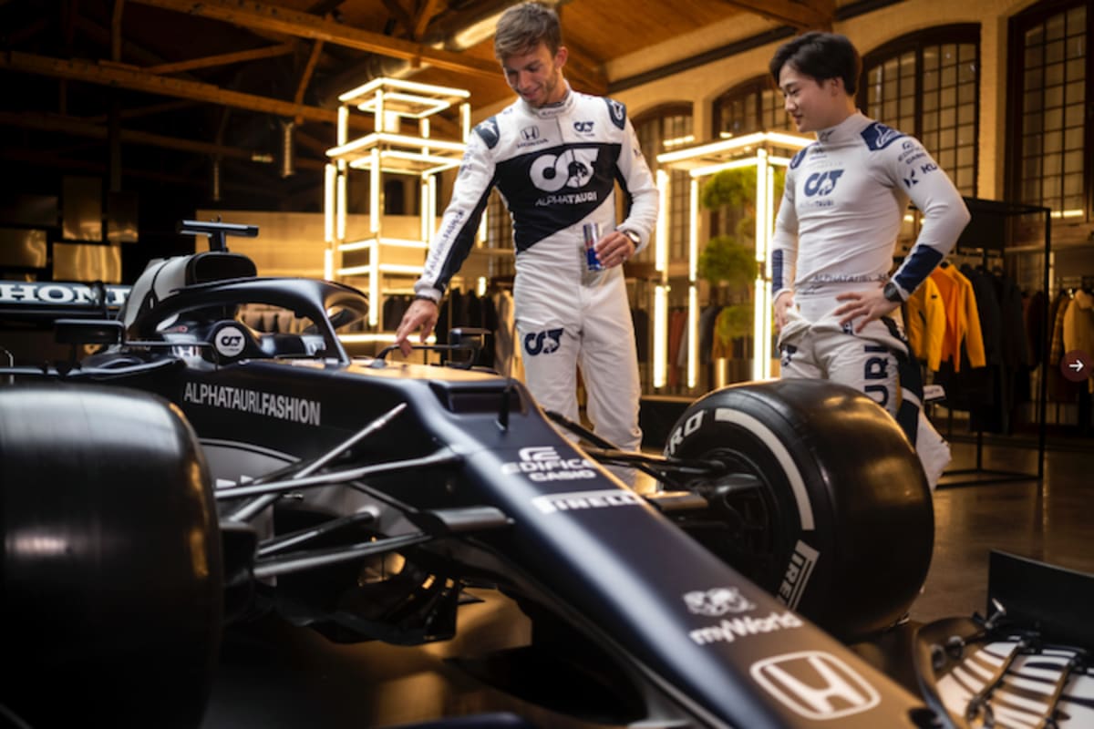 Pierre Gasly und Yuki Tsunoda