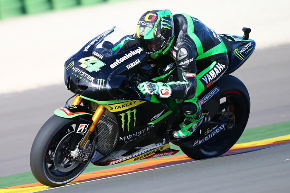 Pol Espargaró bei seinem Debüt auf der Yamaha M1