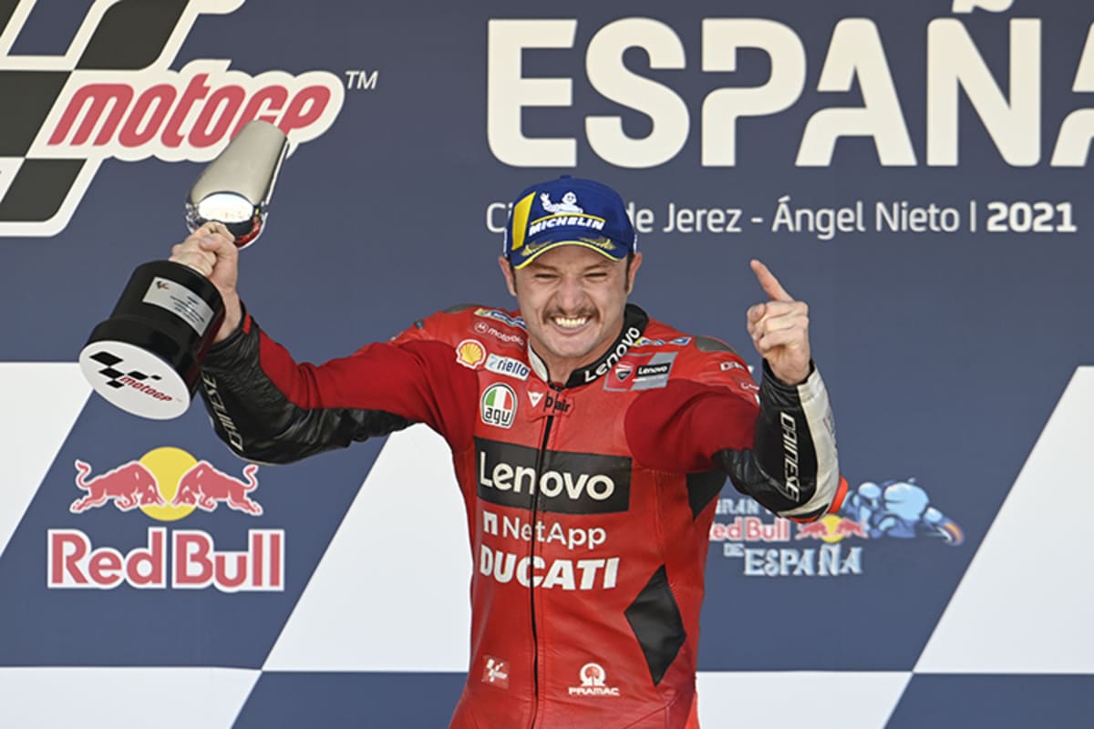 Jerez-Triumphator Jack Miller