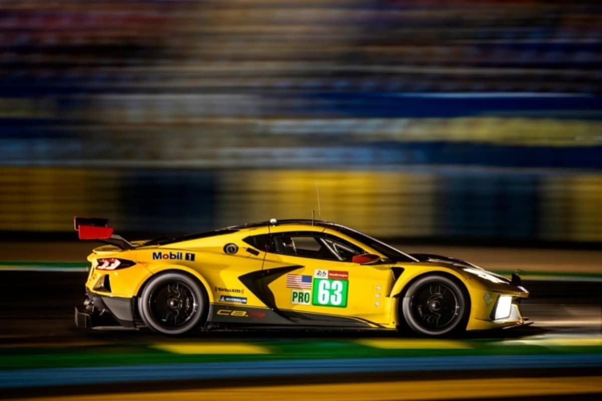 Erster Auftritt in Le Mans fuer die Corvette C8.R