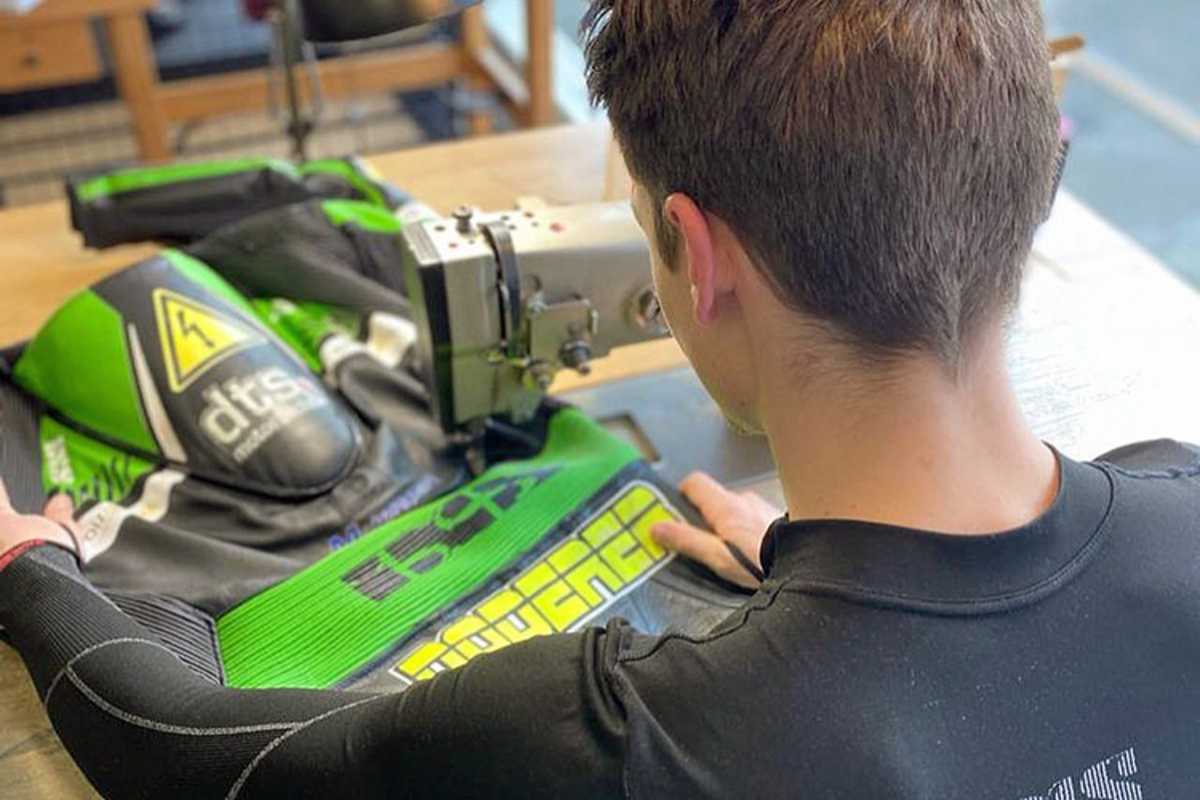 Selbst ist der Rennfahrer