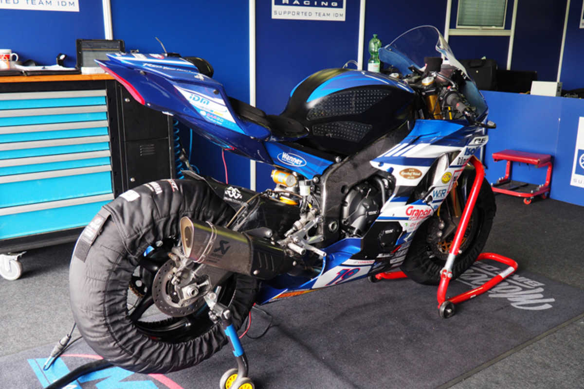 IDM Sachsenring 2023 – Eine Runde Fahrerlager