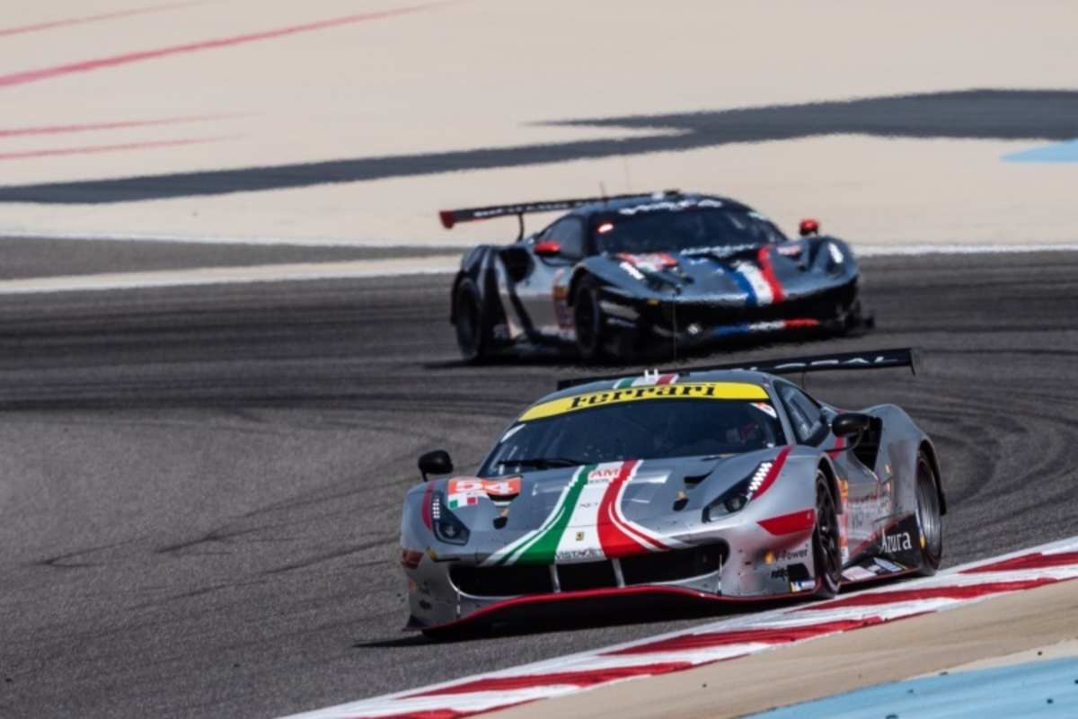 Zwei Am-Ferrari 488 GTE Evo von AF Corse
