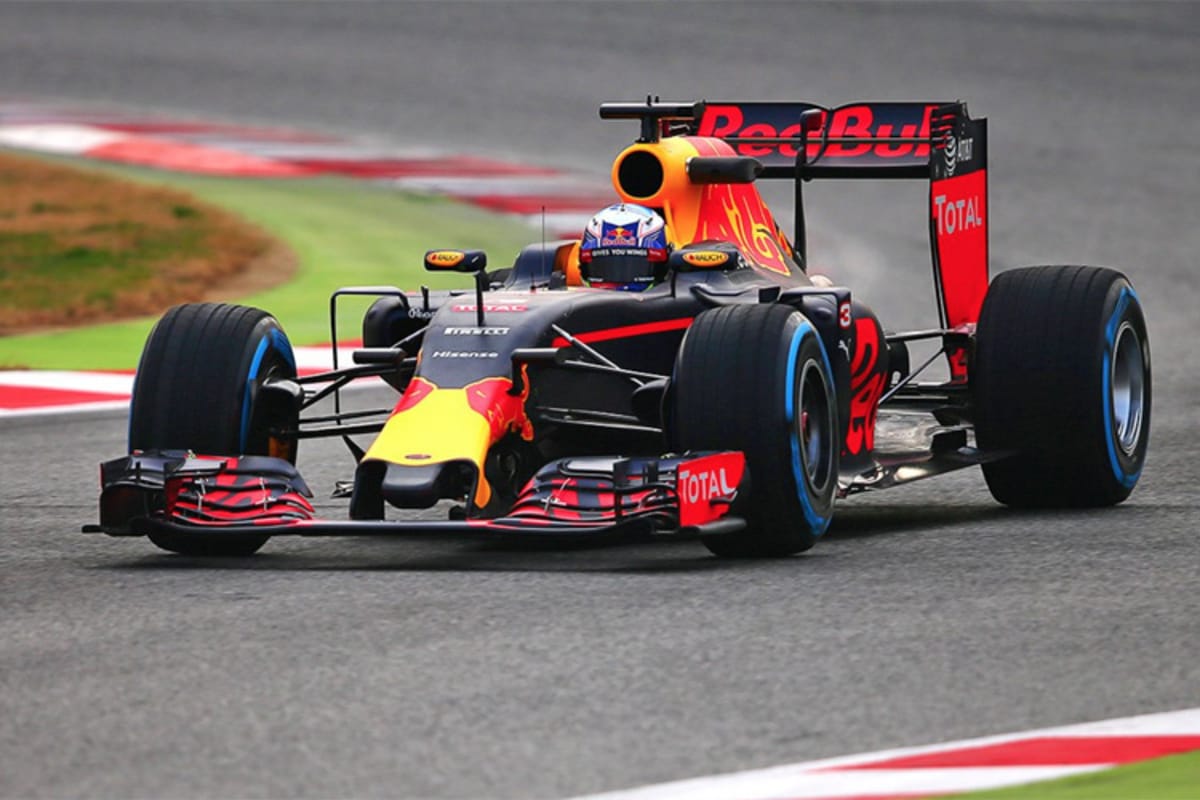 Daniel Ricciardo ist heute am Lenkrad