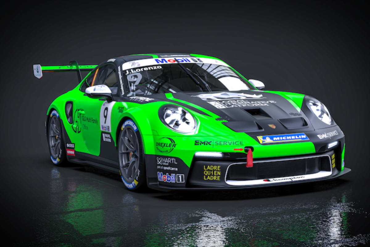 Der Huber Racing-Bolide von Jorge Lorenzo