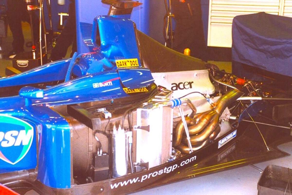 Ein Acer im Heck des Prost-Renners
