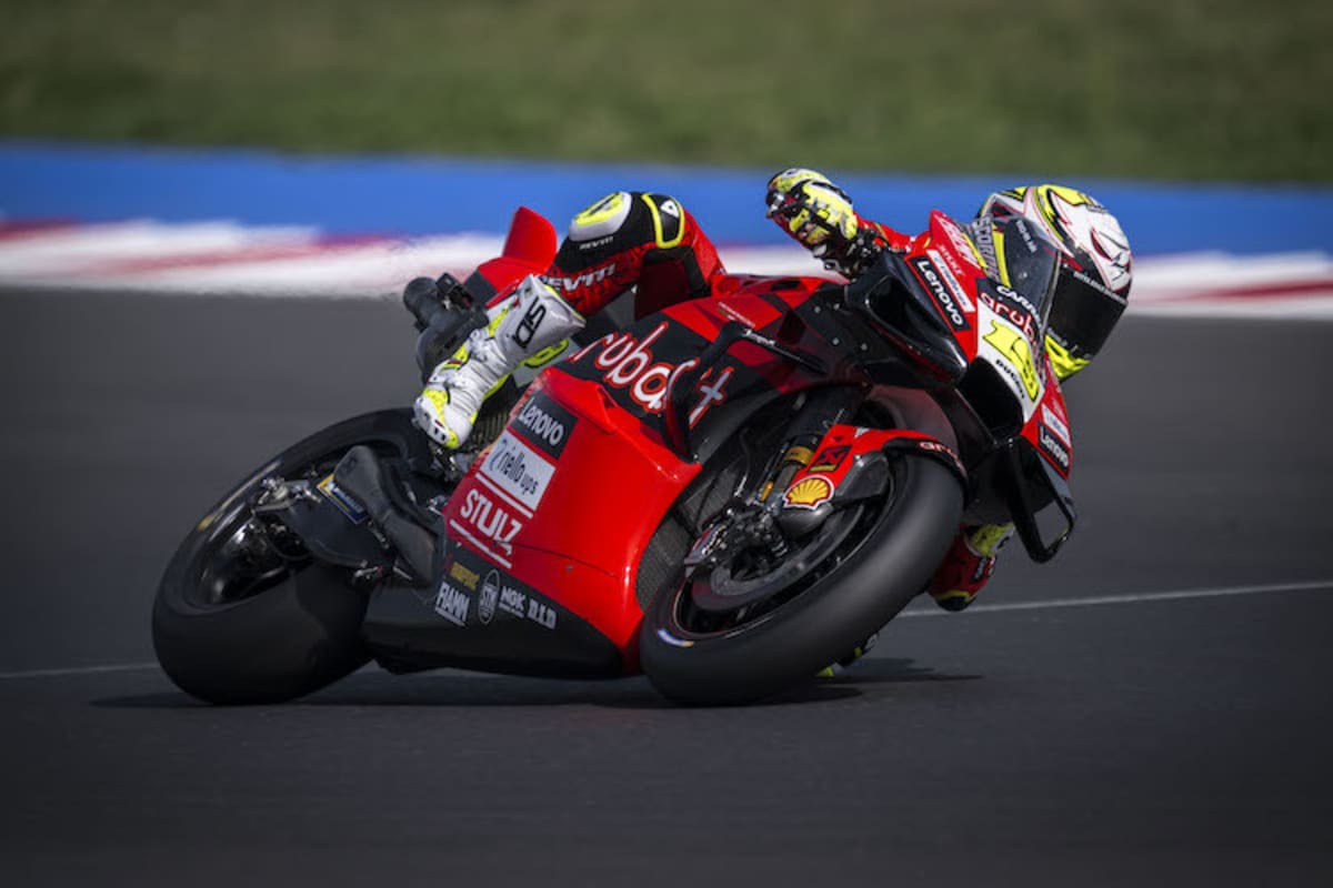 Alvaro Bautistas MotoGP-Test in Misano