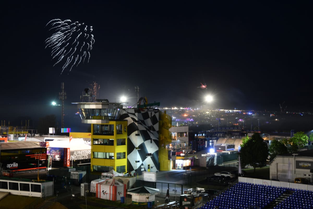 Wenn es Nacht wird am Sachsenring