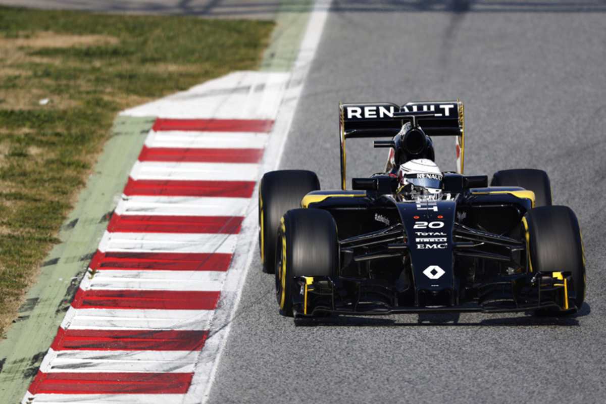 Gute Zeit von Kevin Magnussen im Renault