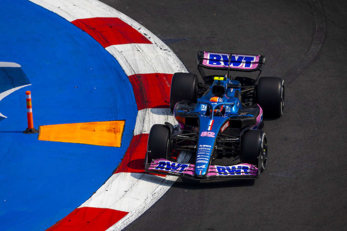 13 Runden schaffte er im Alpine-Renner