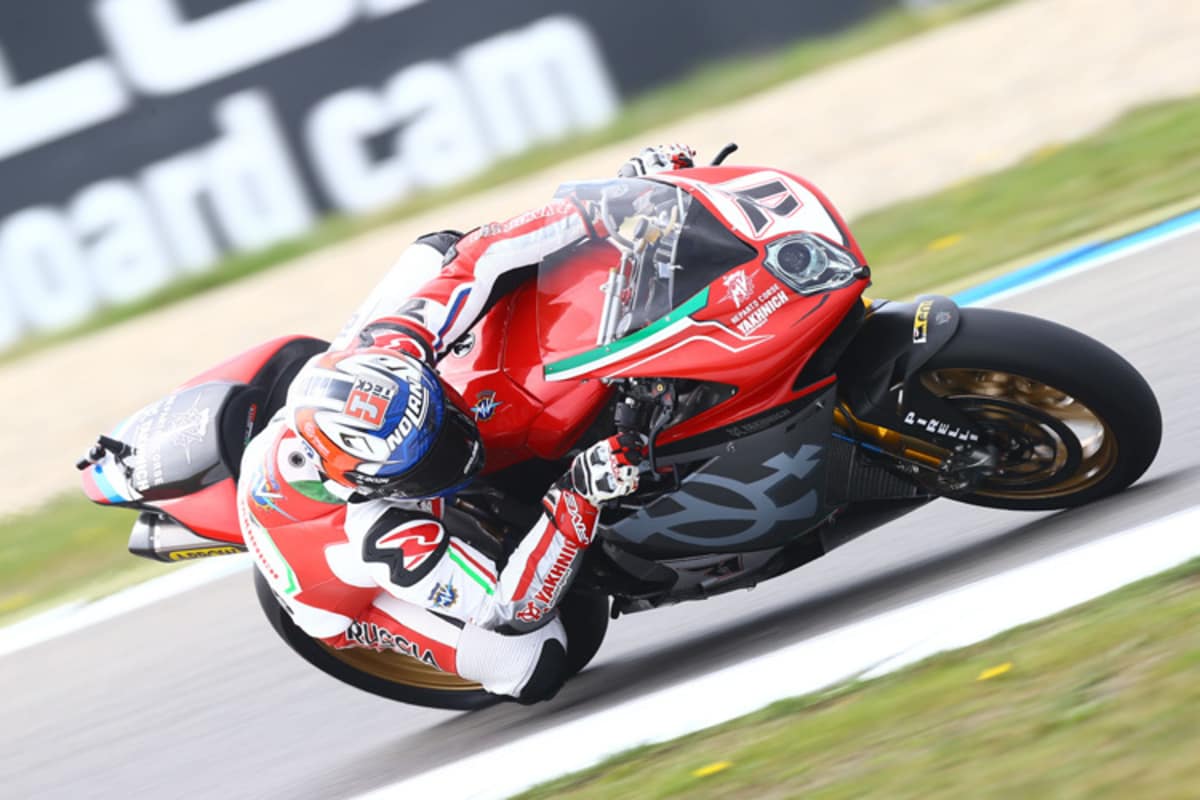 MV-Agusta-Werksfahrer Claudio Corti