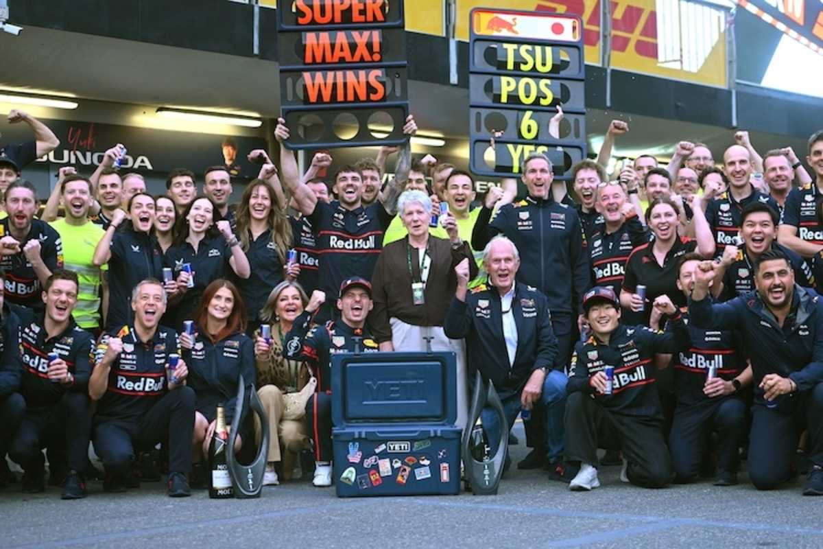 Verstappen, Tsunoda und Team