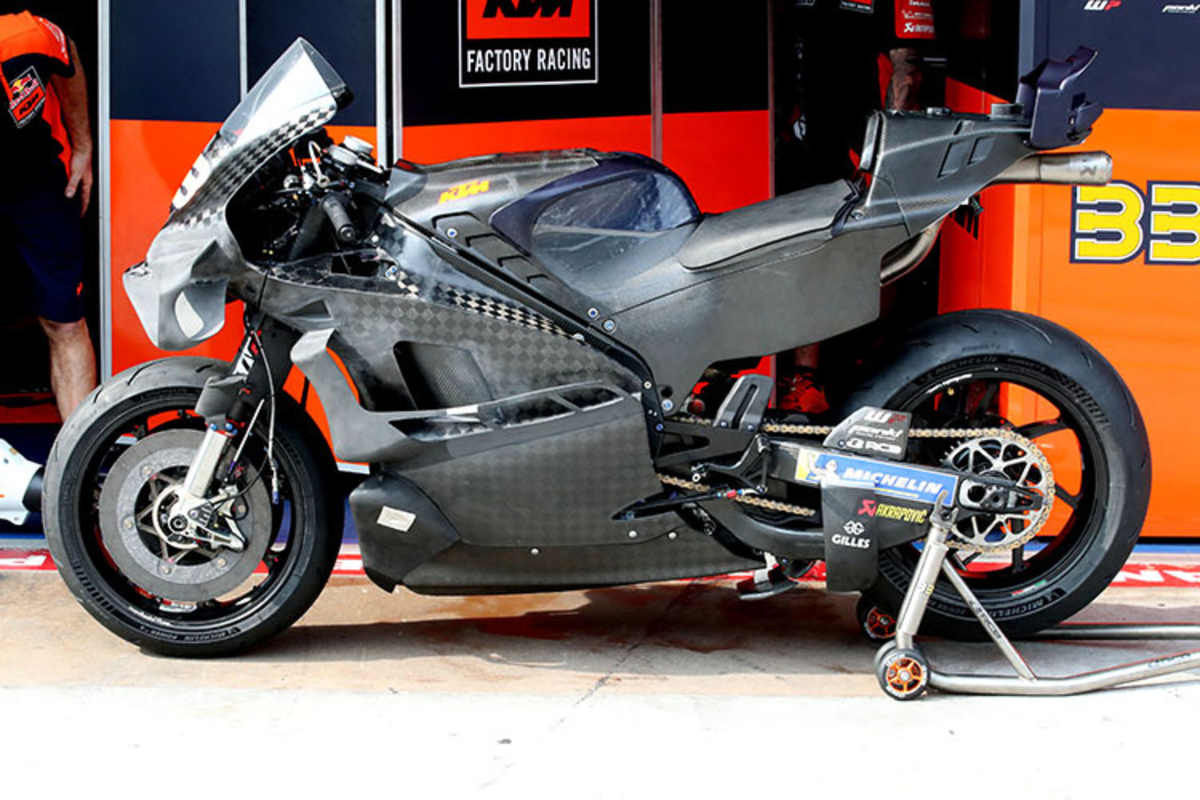 Eine von vielen aerodynamischen Verkleidungen, hier am Binder-Bike.