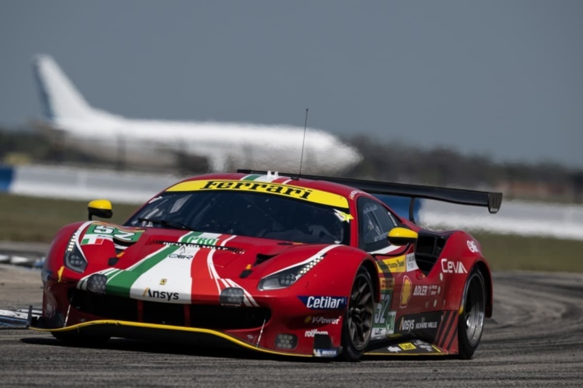 Diesmal ohne Chance: Der Ferrari 488 GTE Evo