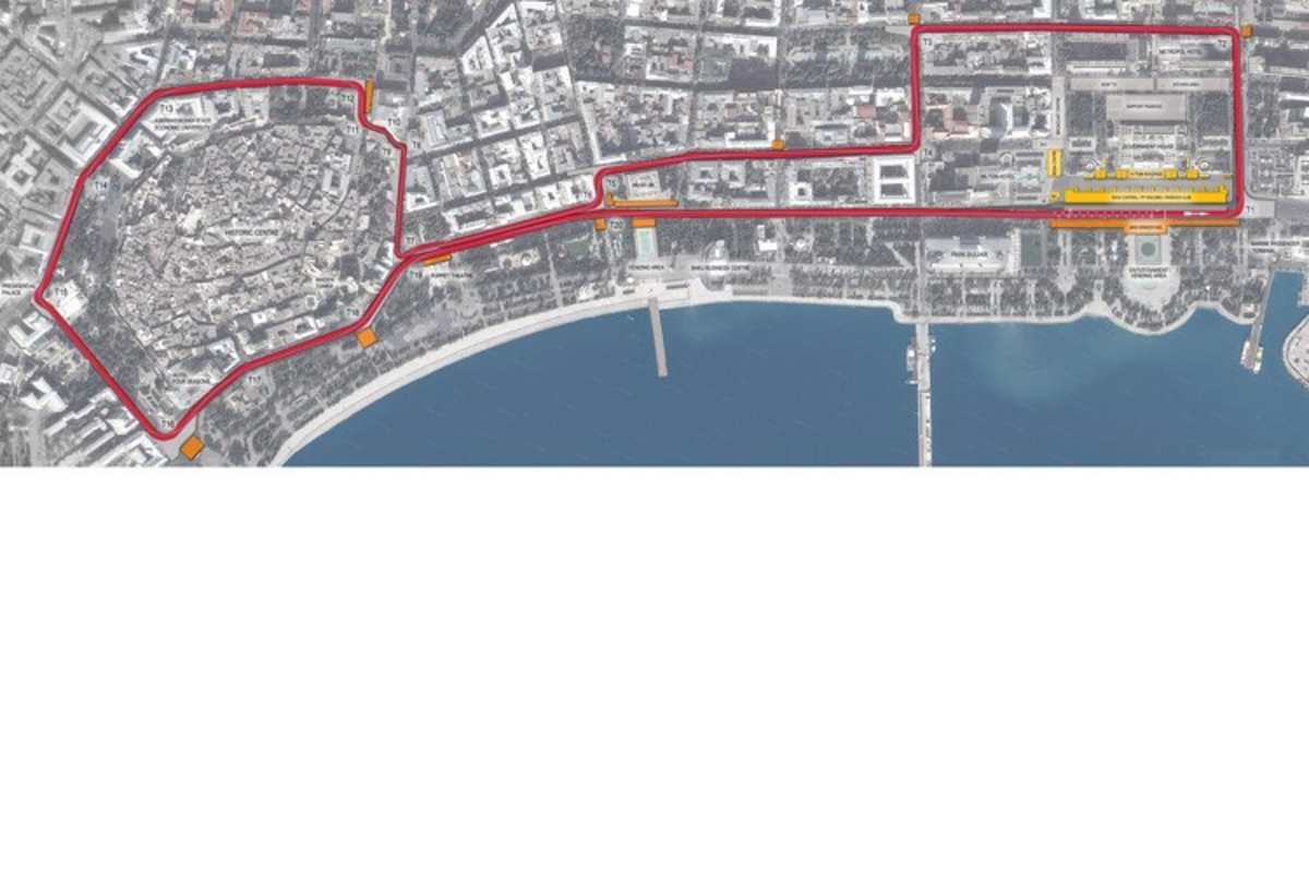 Die geplante Pistenführung