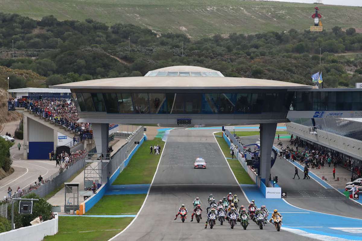 Willkommen zum Rennen in Jerez