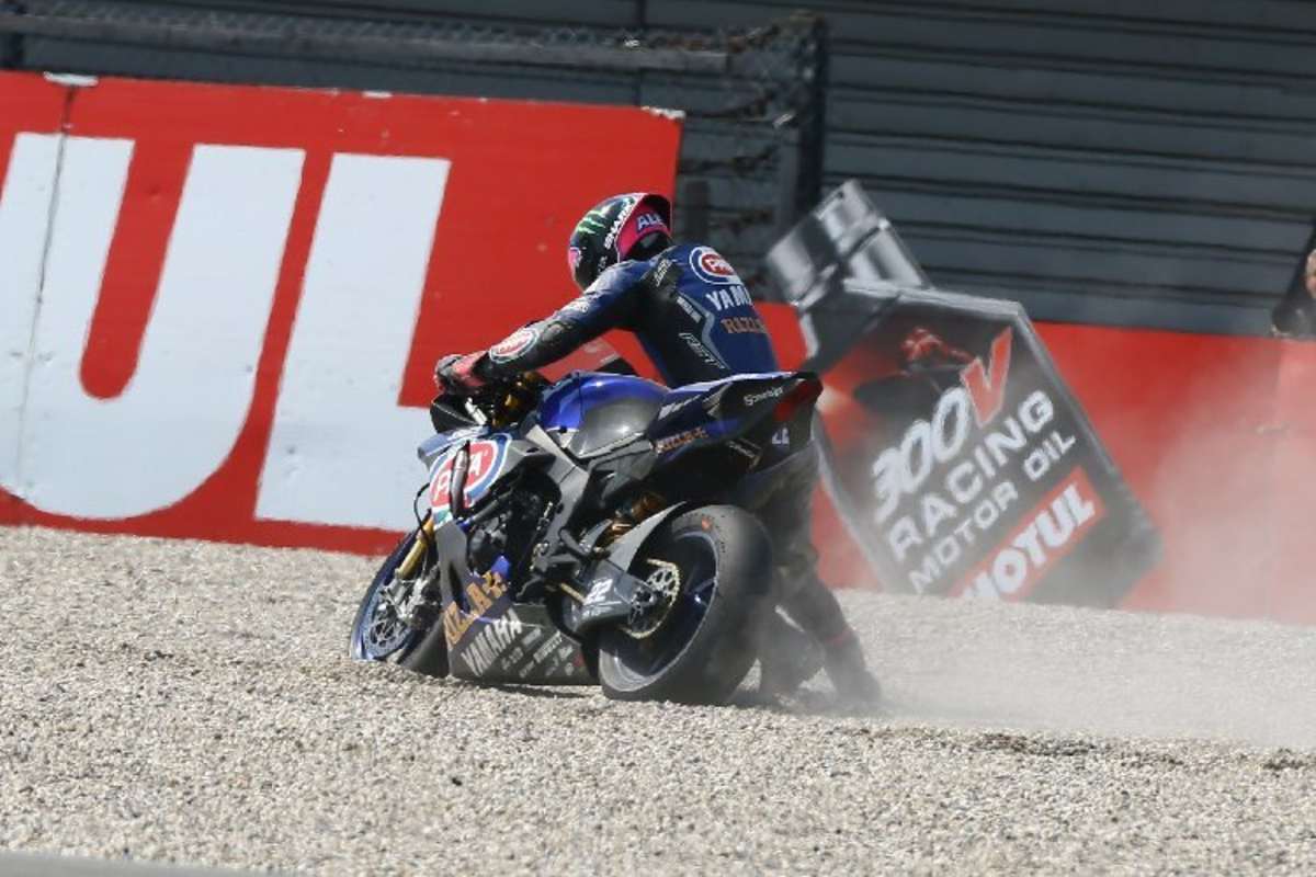 Alex Lowes (Yamaha) war 2018 nicht der Pilot mit den meisten Stürzen