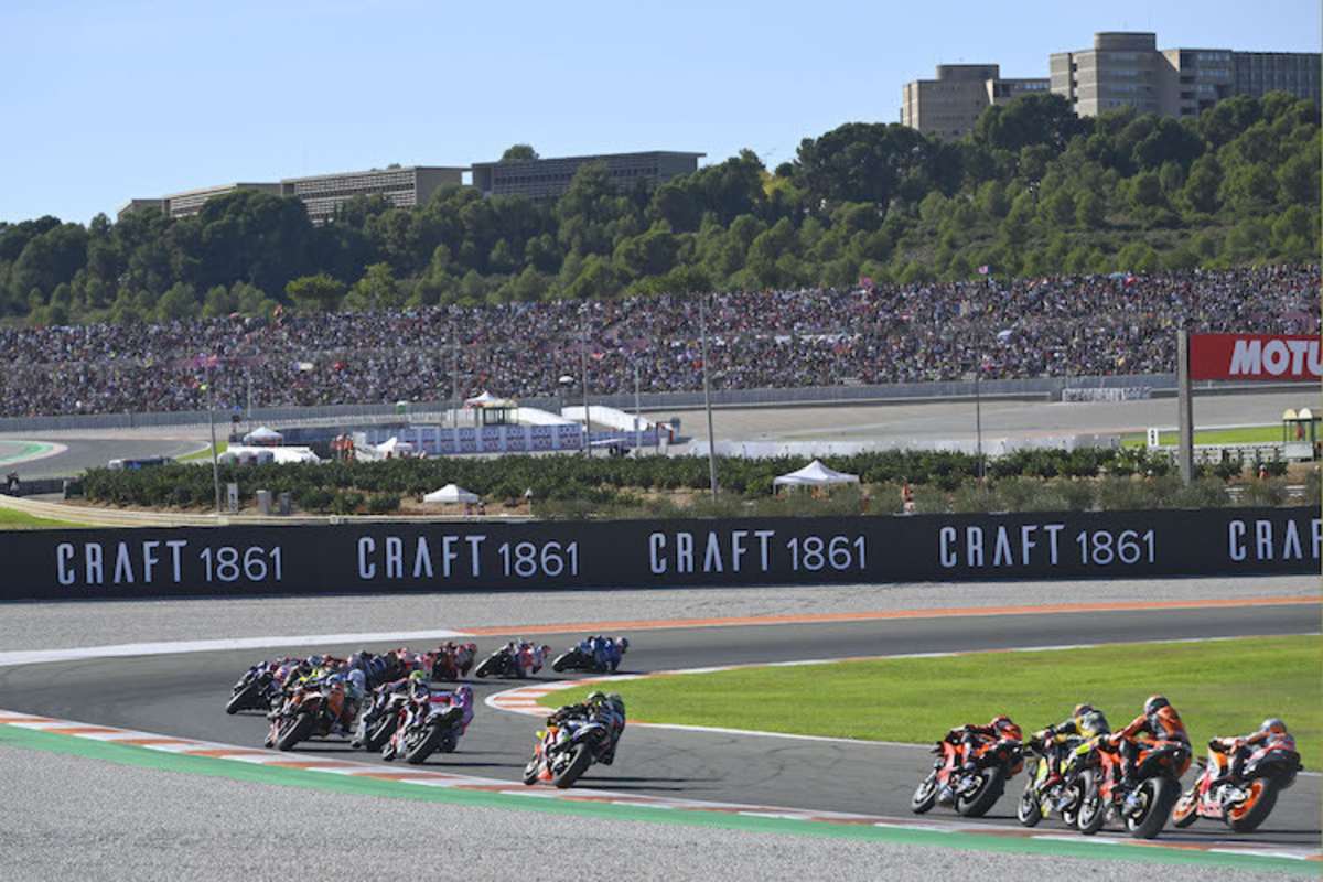 Willkommen zum Rennen in Valencia