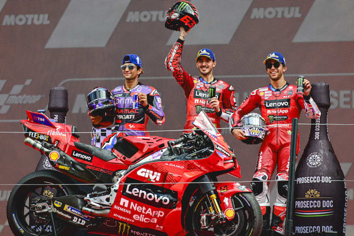 Martin, Bagnaia, Bastianini