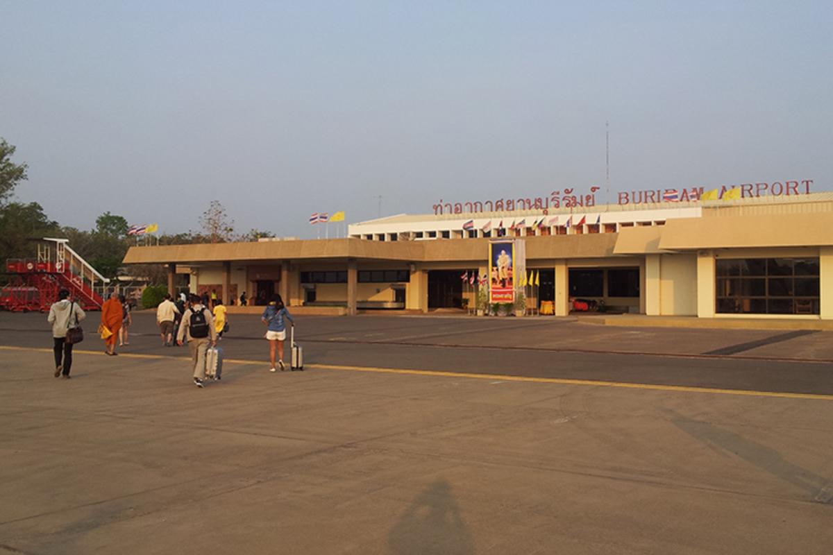 Der Flughafen von Buriram