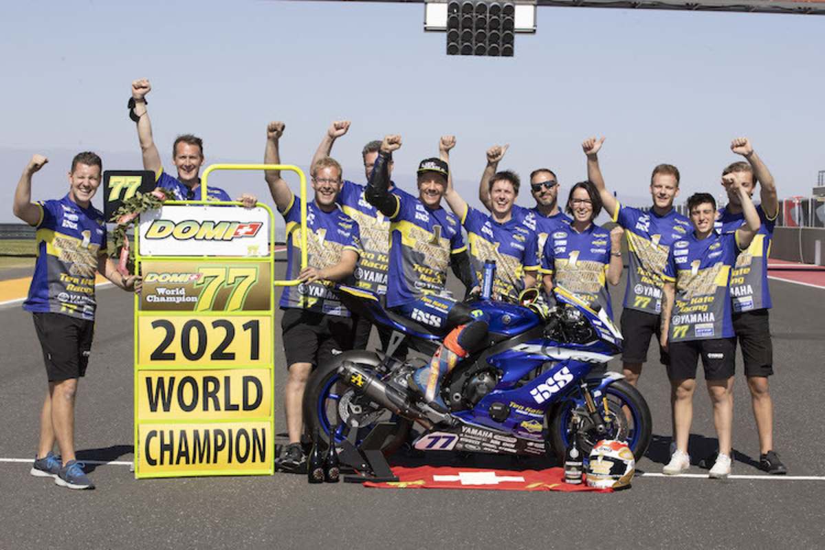 Domi Aegerter auf dem Weg zum WM-Titel 2021