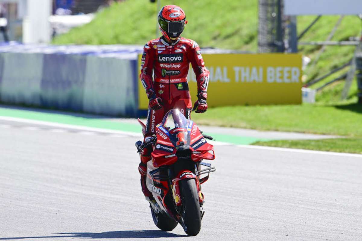 Francesco Bagnaia gewinnt das Rennen