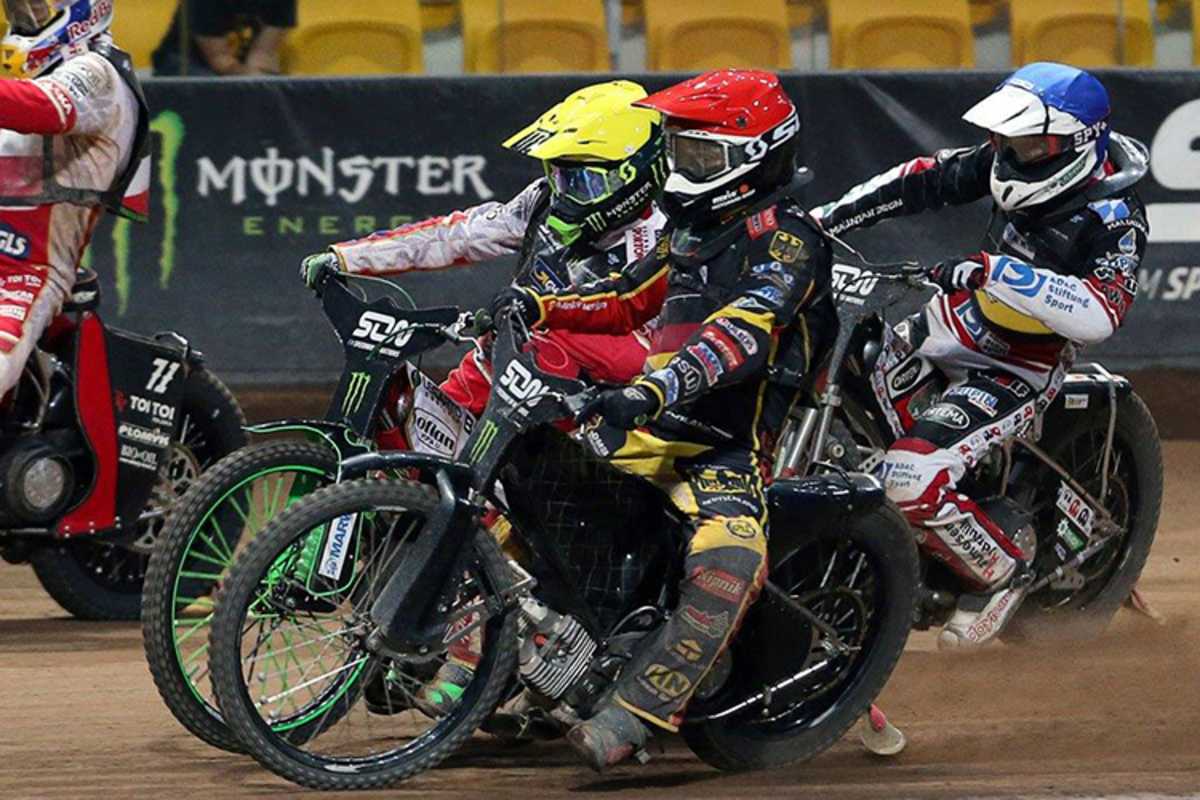 Einziger Deutscher: Kai Huckenbeck (Rot)