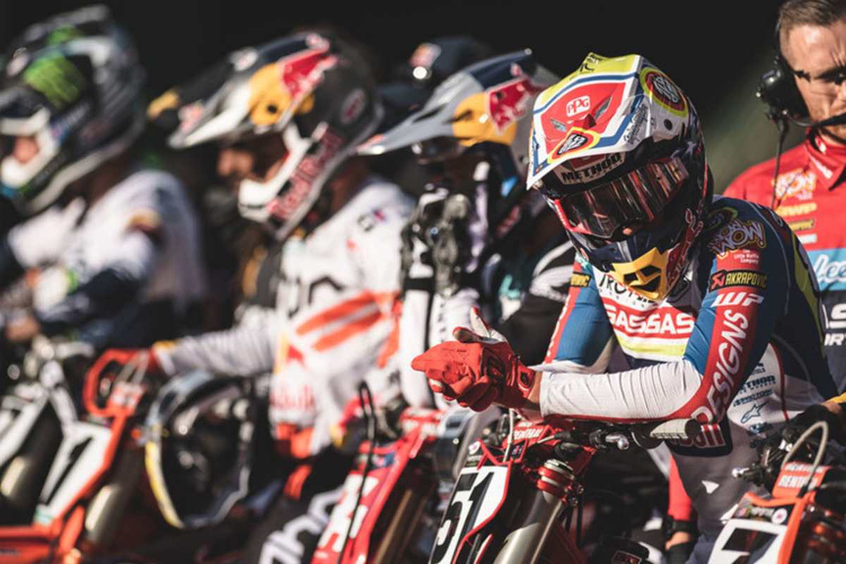 Justin Barcia am Start in Oakland