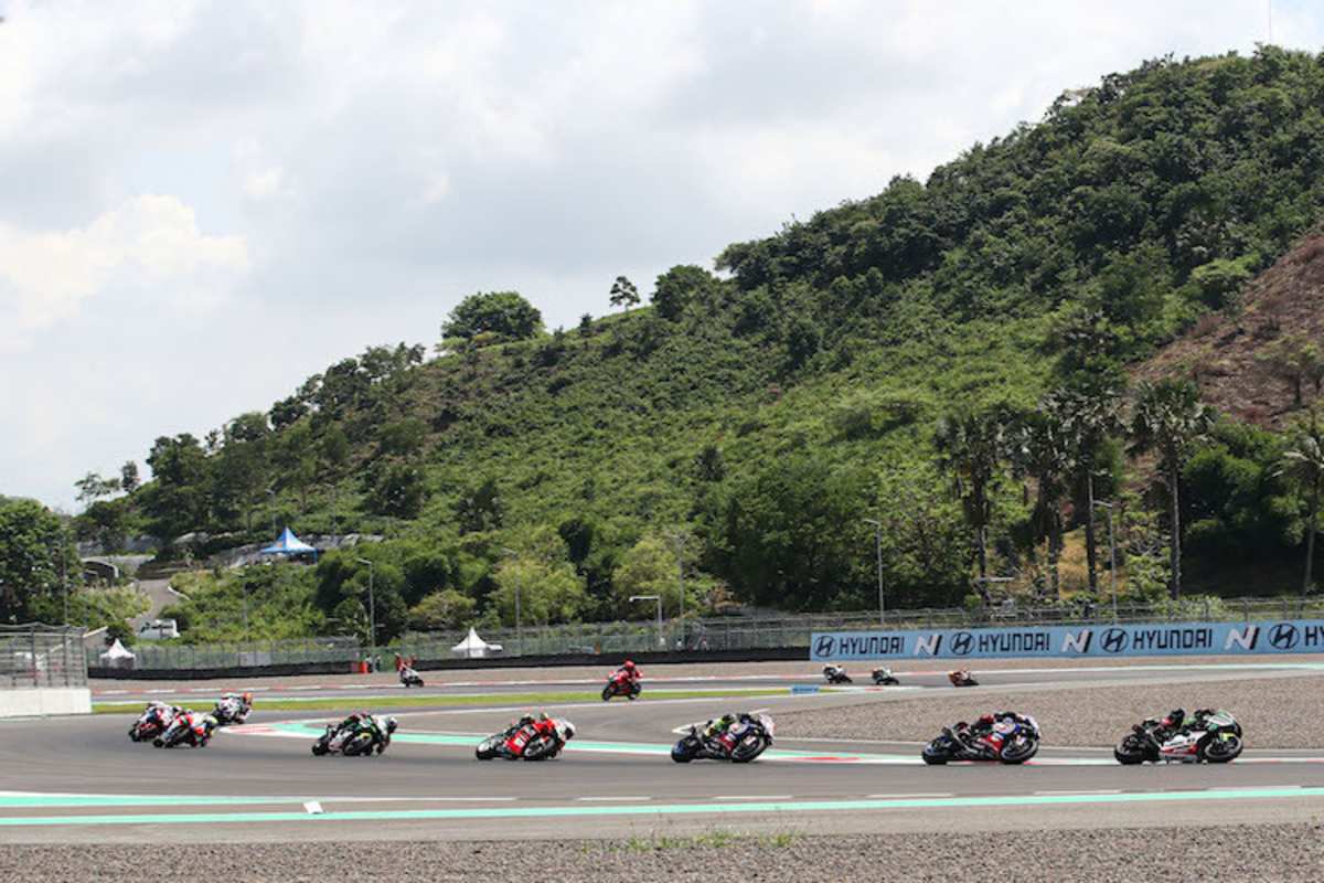 Willkommen zum Rennen in Mandalika