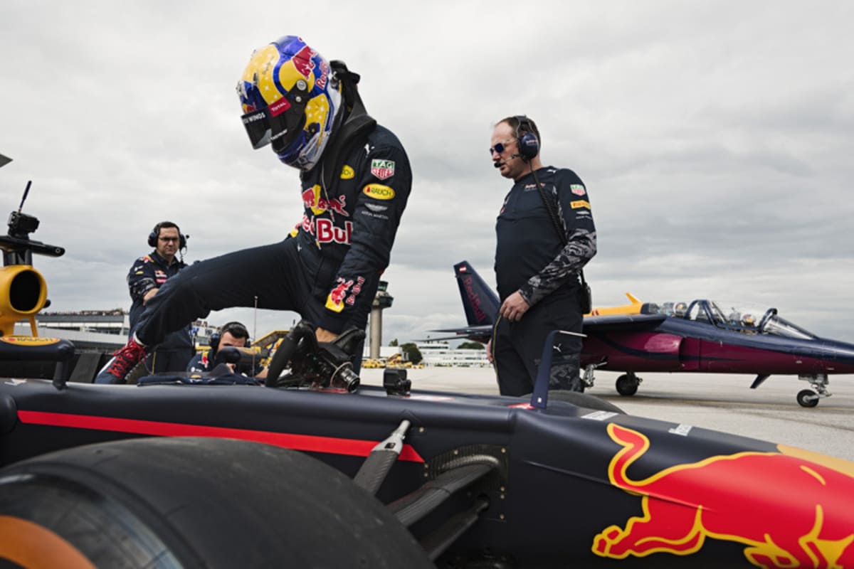 Patrick Friesacher macht sich bereit