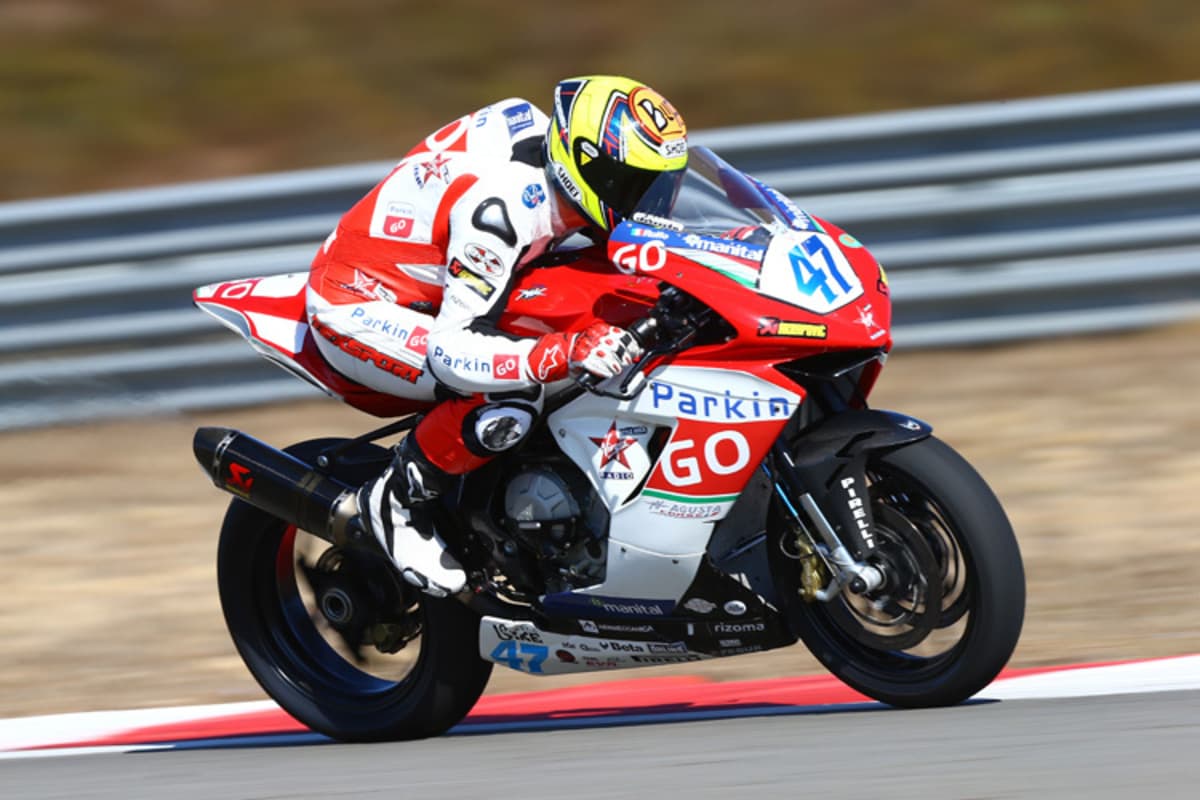 In der Supersport-WM kann MV Agusta bereits erste Erfolge verbuchen