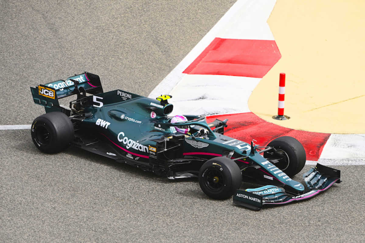 Sebastian Vettel im Aston Martin