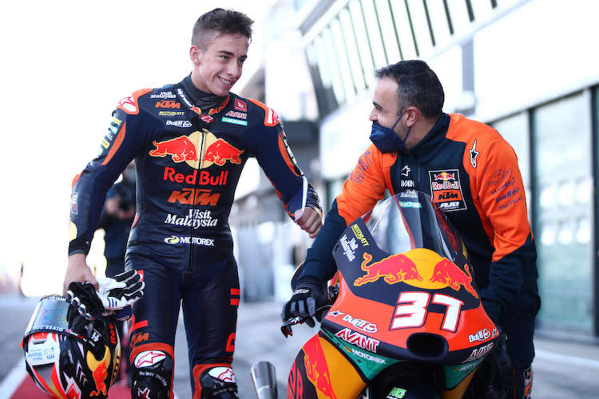 Pedro Acosta auf dem Weg zum WM-Titel