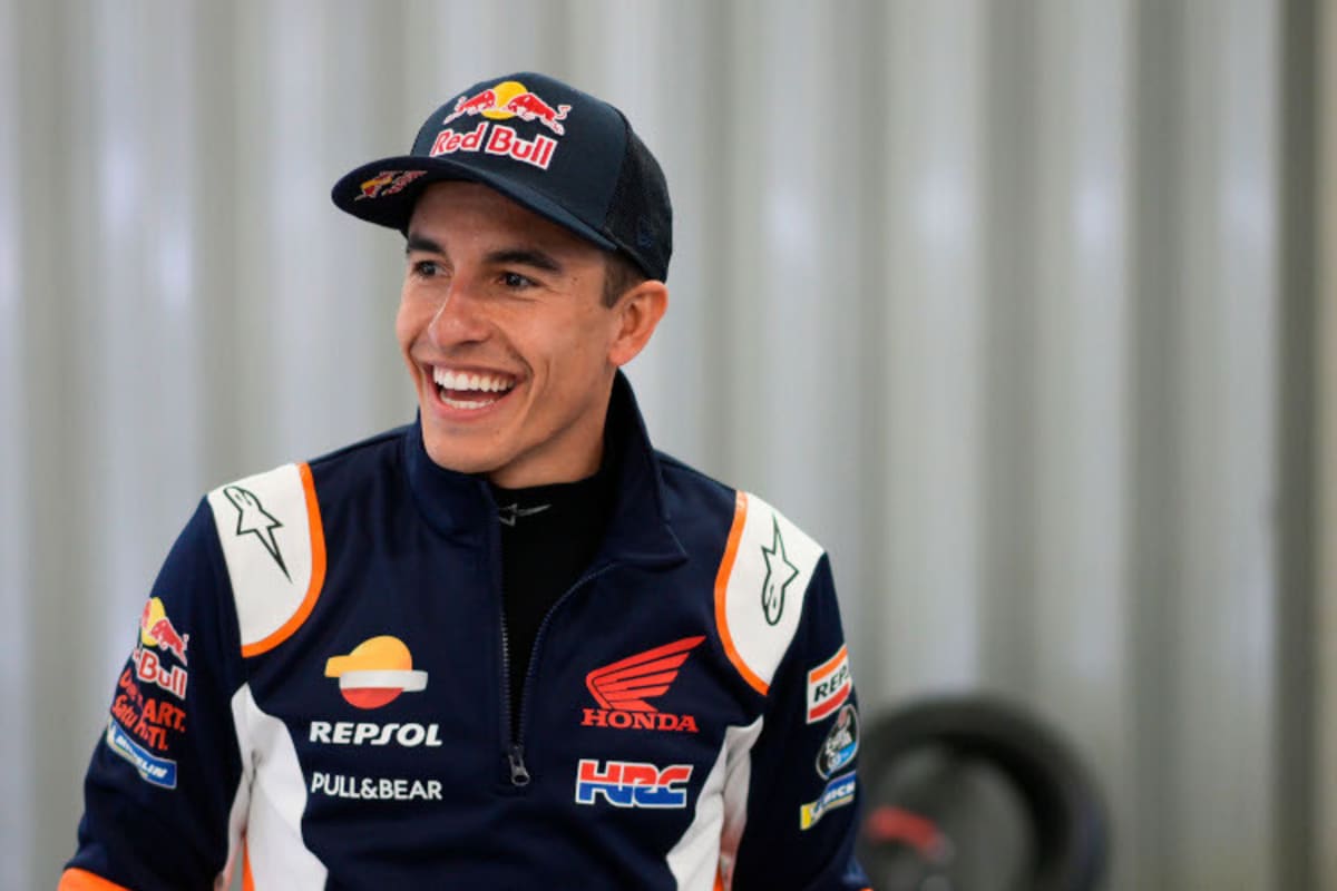 Marc Márquez stand die Freude und Erleichterung ins Gesicht geschrieben