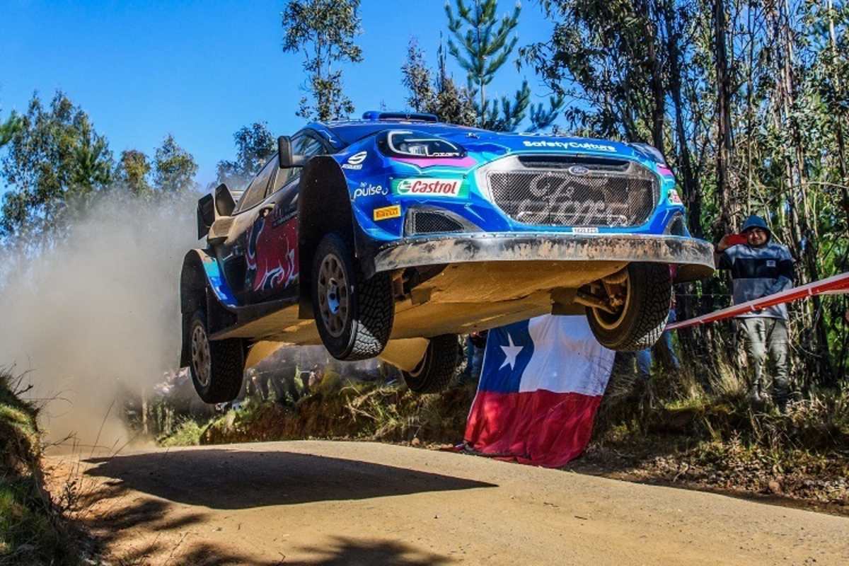 Ott Tänak im Sprung zum zweiten Chile-Sieg