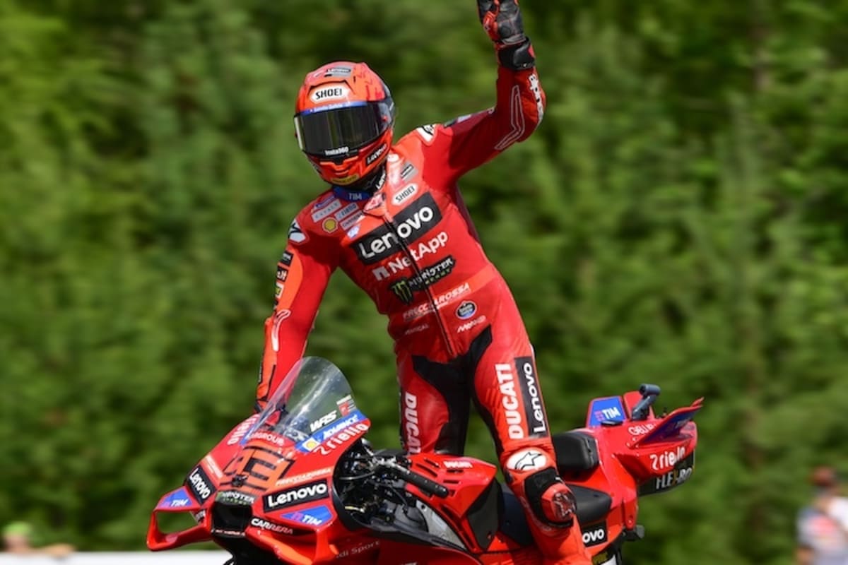 Marc Márquez gewinnt das Rennen