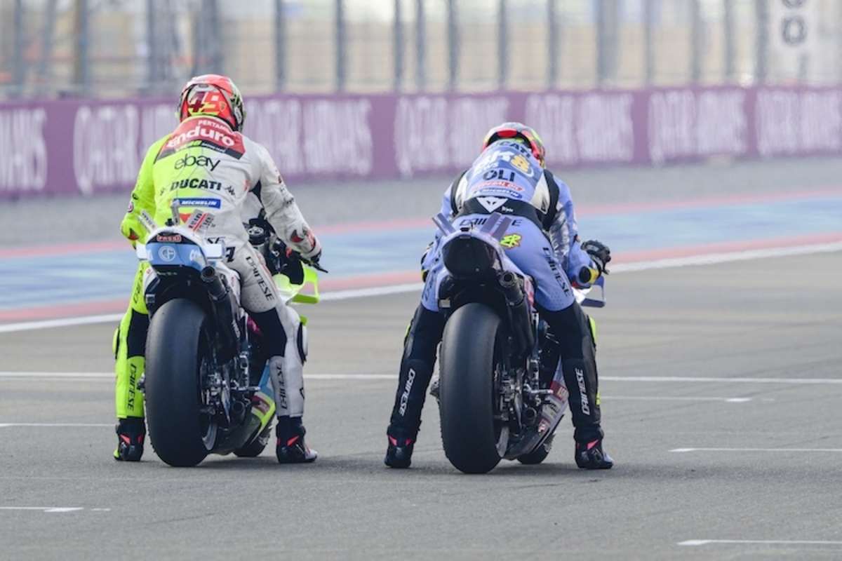 Fabio Di Giannantonio und Fermin Aldeguer