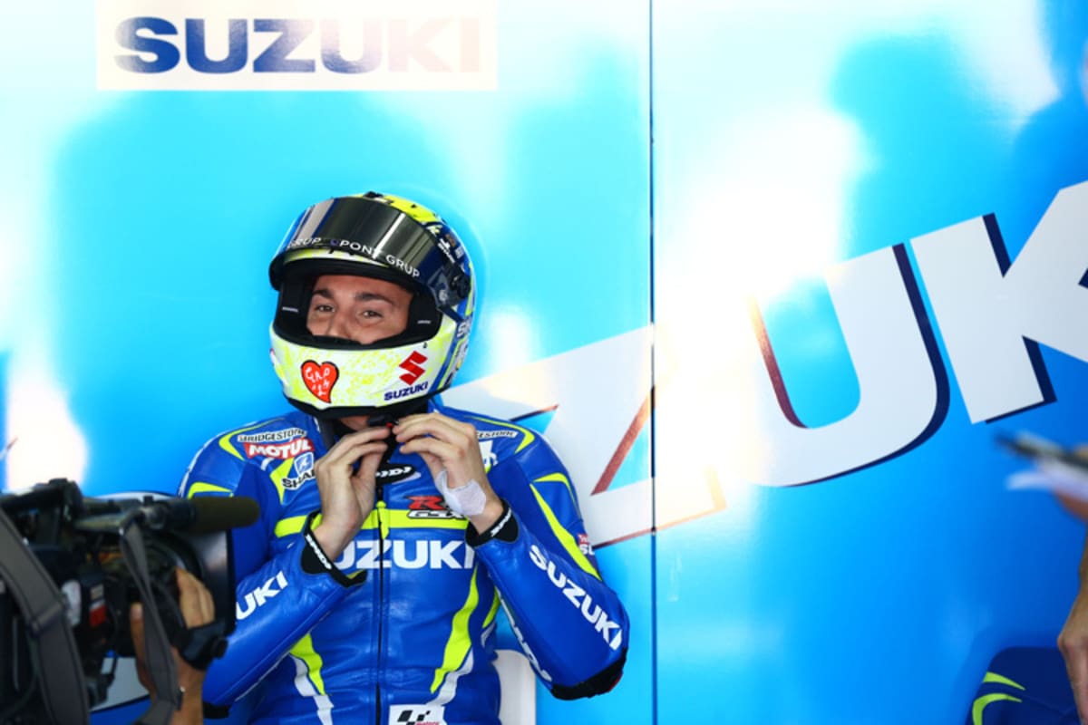 Aleix Espargaró schlug sich auf der Suzuki achtbar