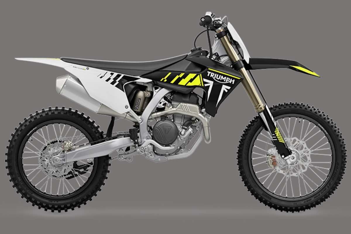 Die neuen Triumph-Werksmotorräder werden im Fahrerlager zu bestaunen sein