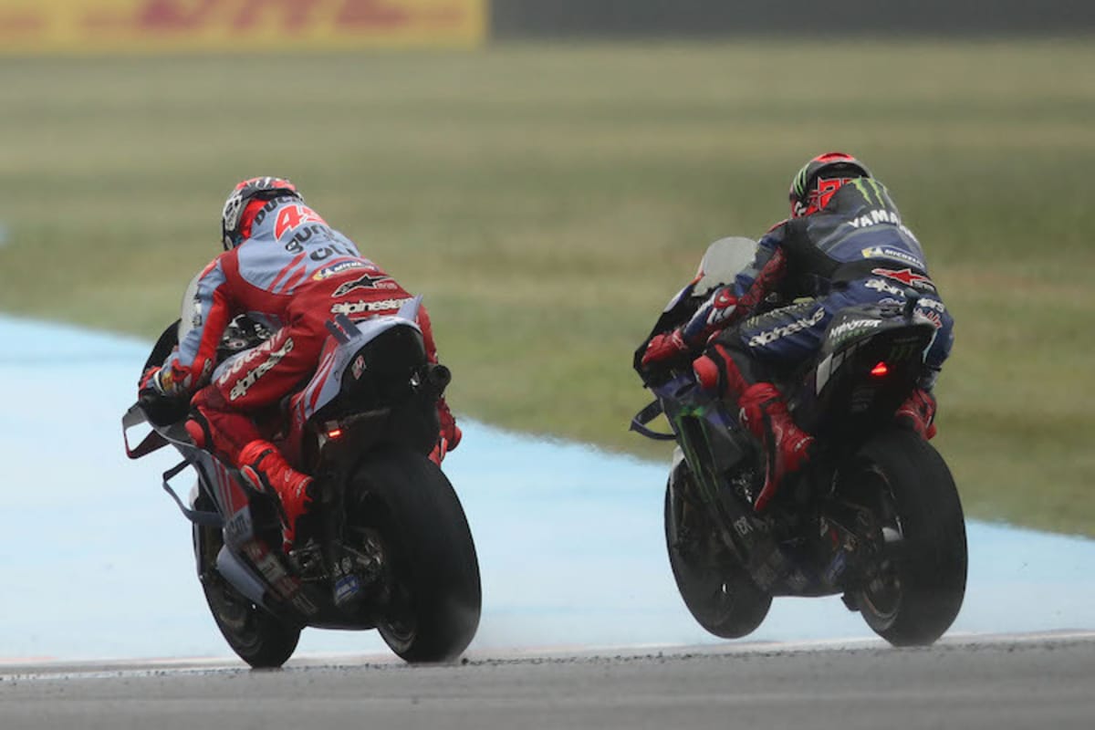 Di Giannantonio und Quartararo