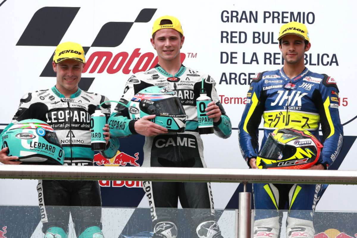 Efren Vazquez, Danny Kent und Isaac Viñales