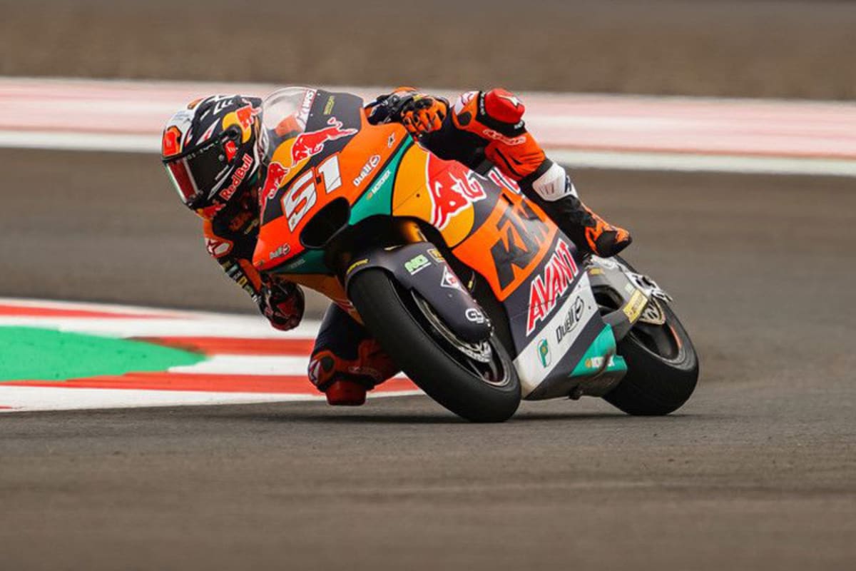 Pedro Acosta erreichte als Neunter sein bisher bestes Resultat in der Moto2-WM 