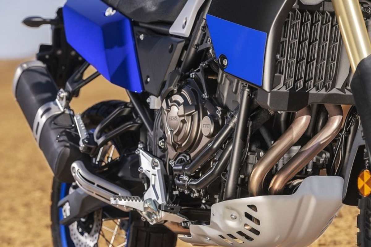 Der kompakte Zweizylinder überzeugte schon in der MT-09 und weiteren Strassenmodellen