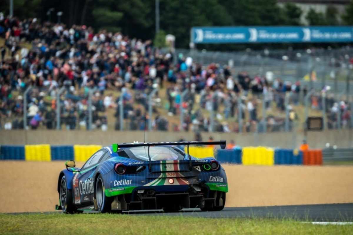 Aus der Am-Klasse: Der Ferrari 488 GTE Evo von Cetilar Racing 