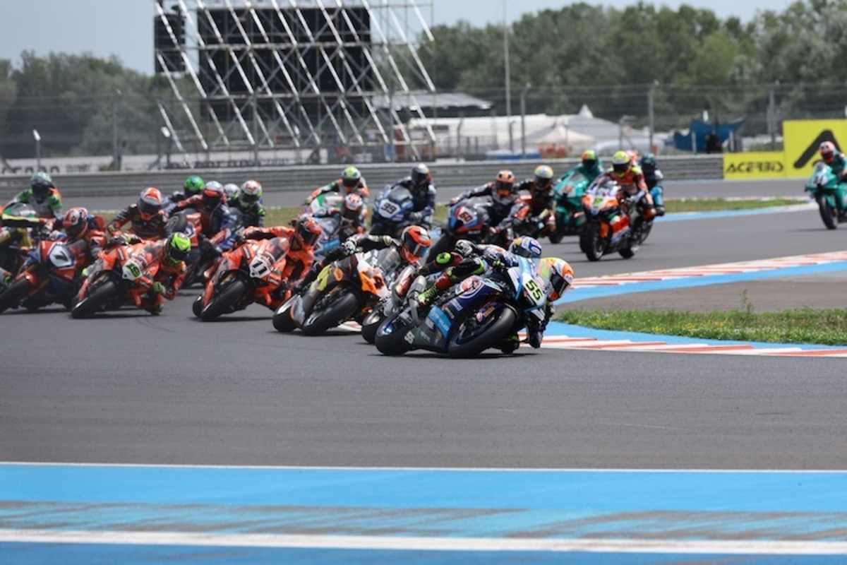 Massenunfall auf dem Balaton Park Circuit