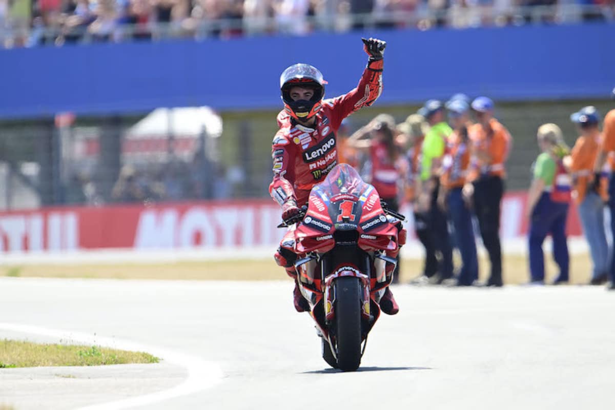 Francesco Bagnaia gewinnt das Rennen