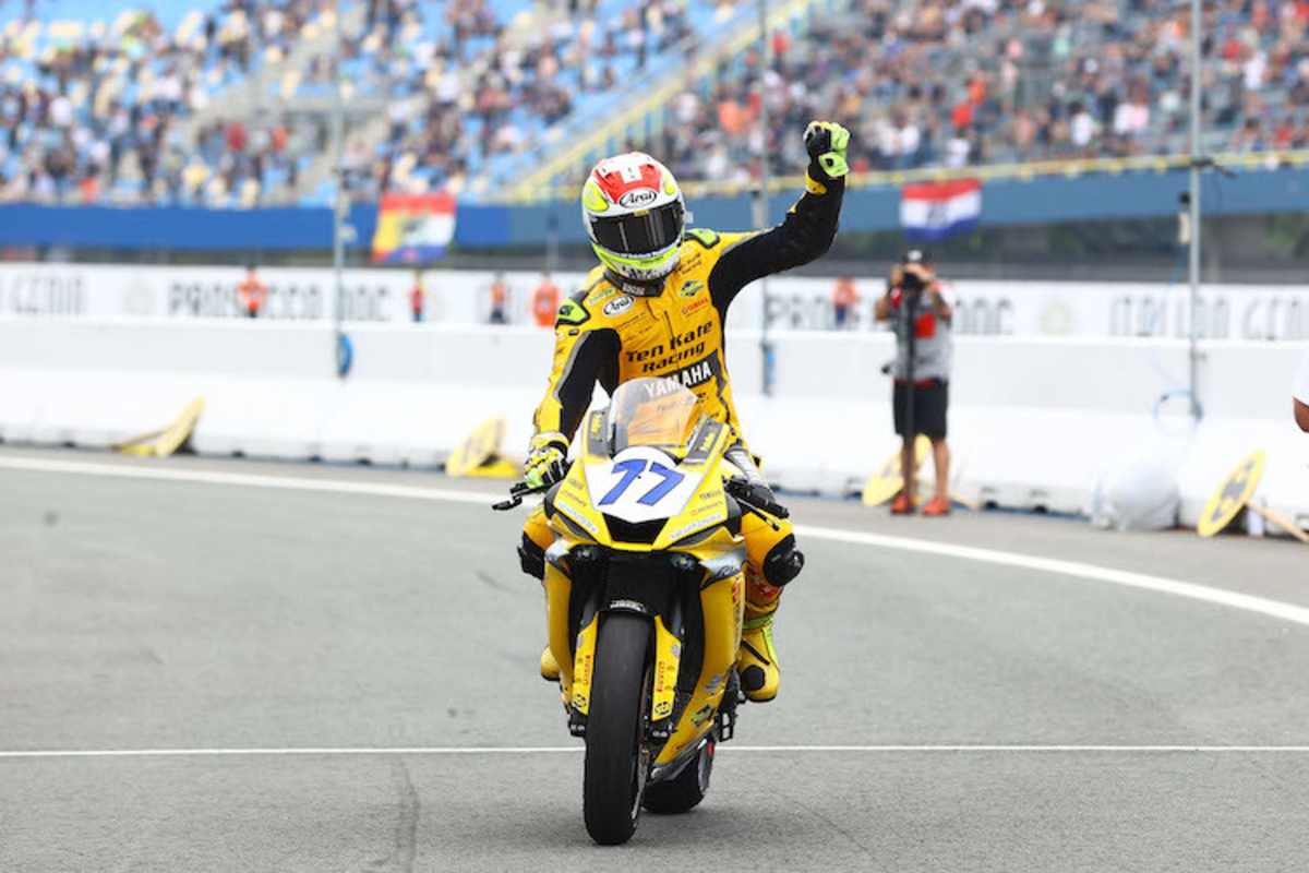 Domi Aegerter auf dem Weg zum WM-Titel 2021