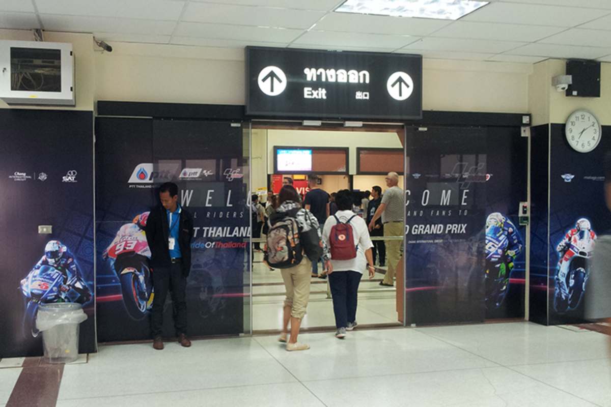 Im Oktober 2018 ist in Buriram MotoGP-Rennen